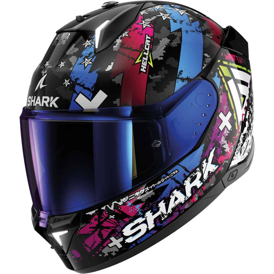 The Shark Skwal i3 helmet is the world's 1st helmet with integrated brake lights. Experience the dynamic modernity of Shark's groundbreaking Skwal i3 helmet.