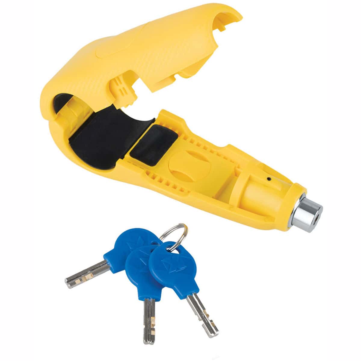 The Oxford LeverLock Motorcycle Throttle and Brake Security Lock is an easy-to-use, highly visible and easy to install theft deterrent for all scooters, motorcycles and ATVs