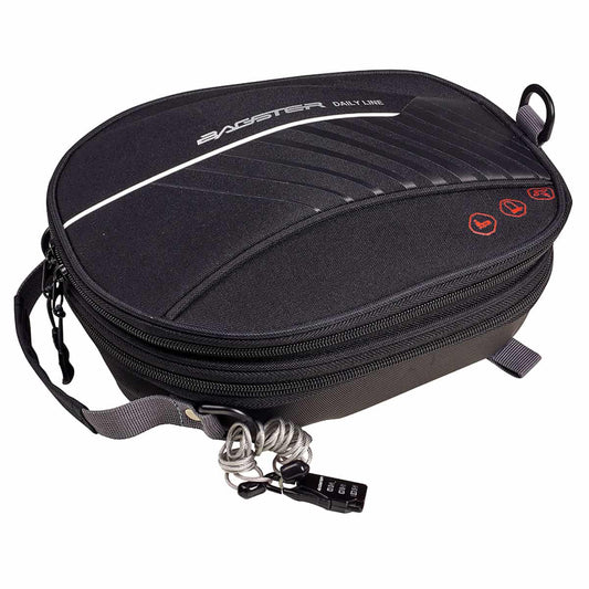 Introducing the Bagster Daily Line Locker saddlebag, perfect for your everyday adventures!