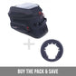 Bagster Baglocker Adventur Lock Tank Bag: Quick-release tank bag with 20-25 litres capacity