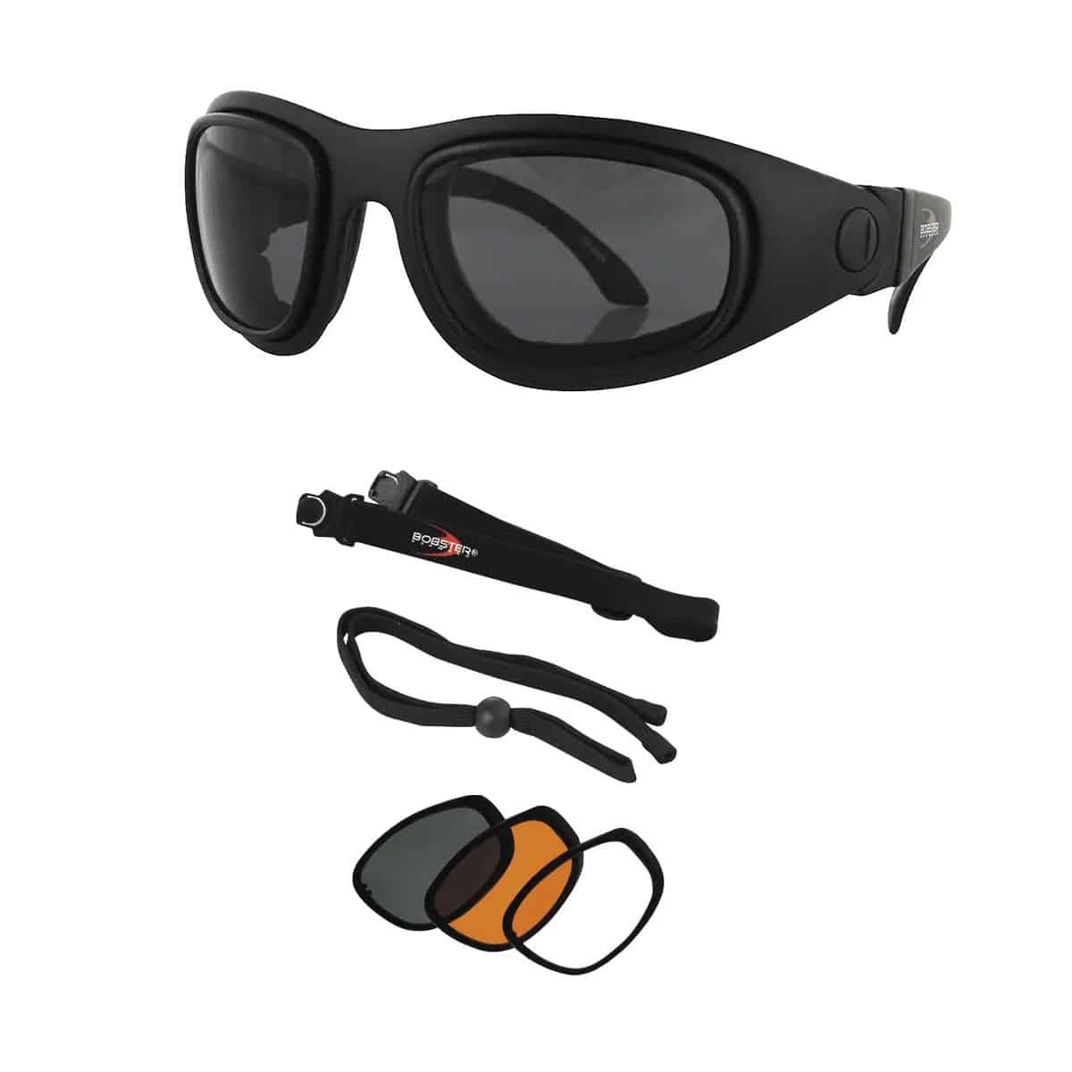 Get ready for the ultimate eyewear adventure with the Bobster Sport & Street II Sunglasses Goggles - Interchangeable! These awesome sunglasses can transform into goggles, adapting to any situation or activity.