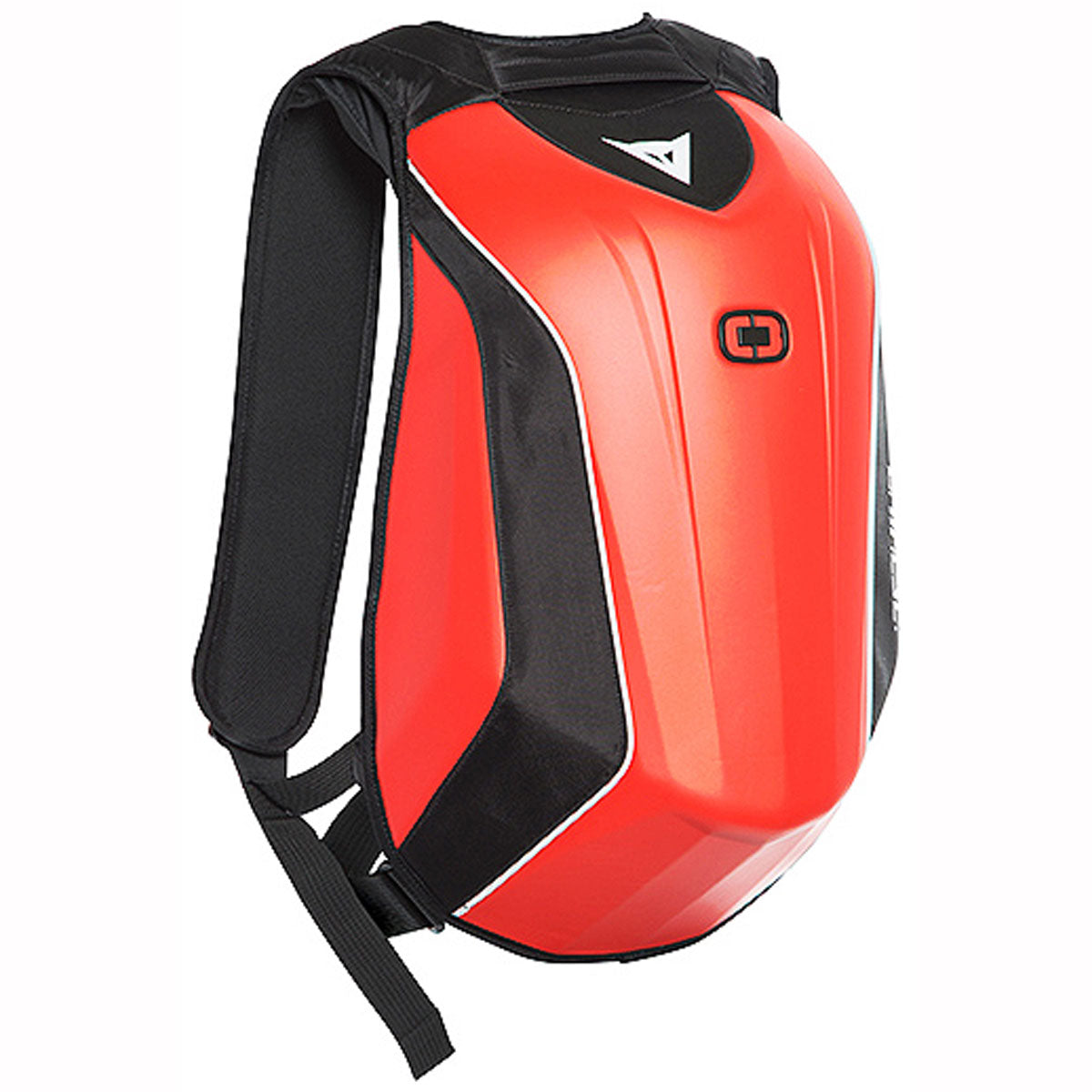 Dainese D-Mach Compact Backpack: Your streamlined clam-shell rucksack Red