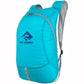 The Sea to Summit Ultra-Sil Dry Daypack is a super lightweight backpack that can fold down to the size of an egg - Blue Atoll