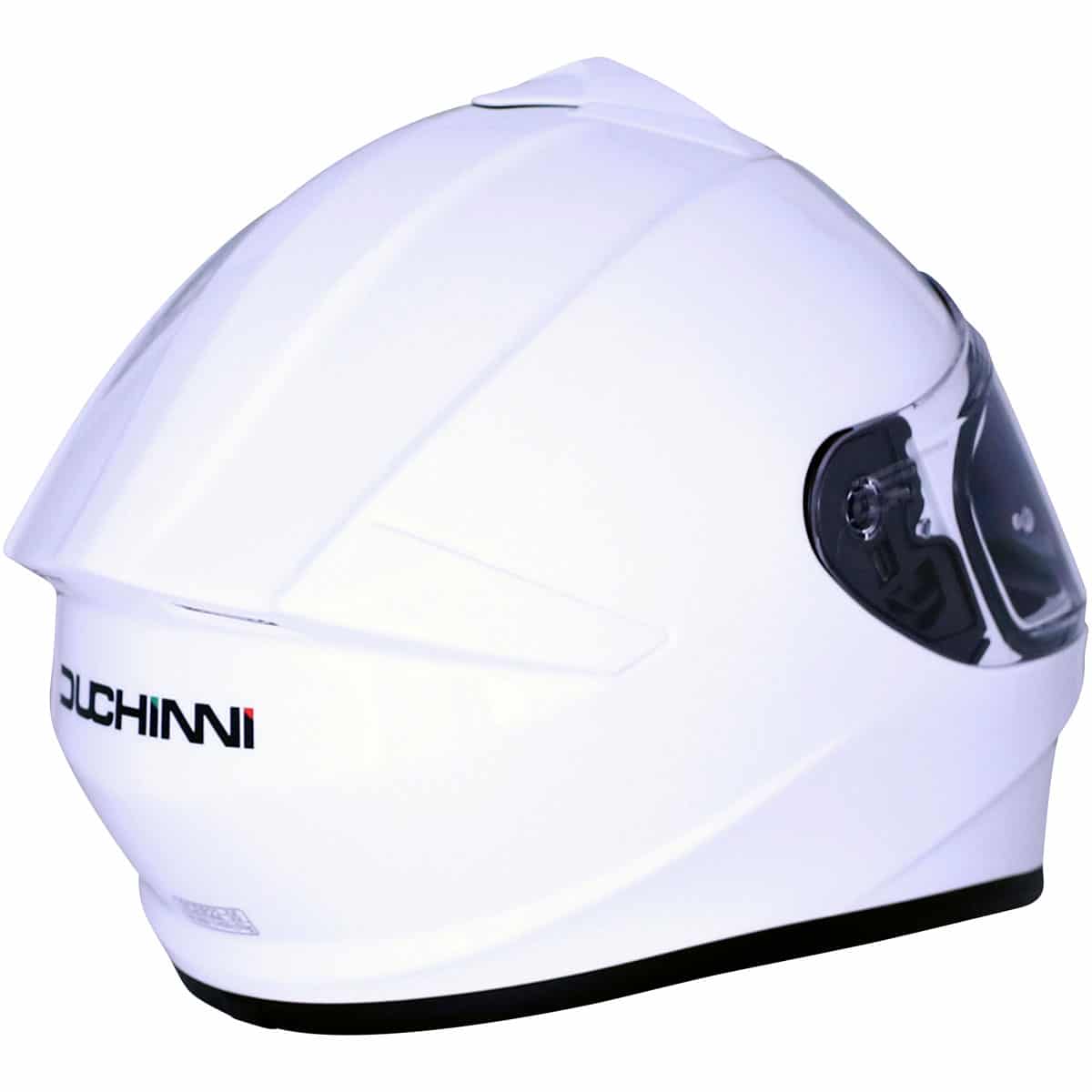 Duchinni D977 Full Face Motorcycle Helmet - White 3
