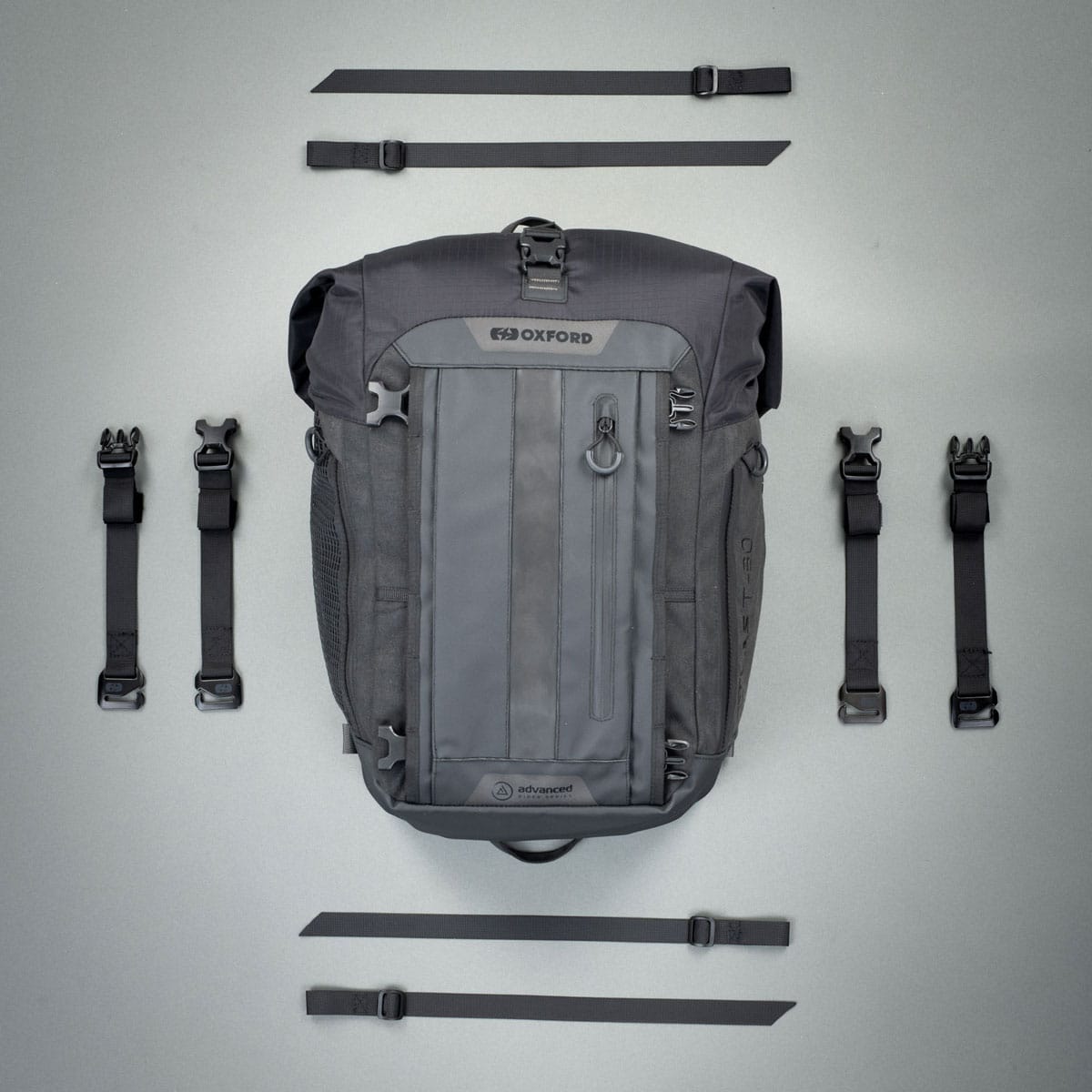 The Oxford T-20 Atlas Tailpack: 20 Litre adaptable, waterproof touring luggage with a life-time guarantee