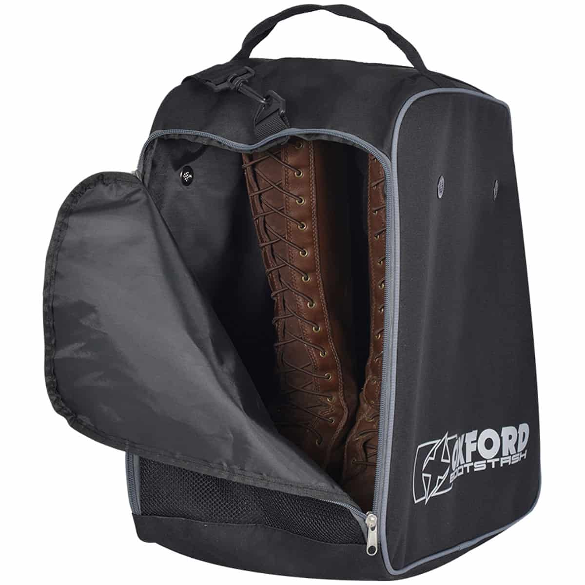 Whatever your boot-storing needs, put them in the Oxford Bootstash Deluxe Padded Boot Bag