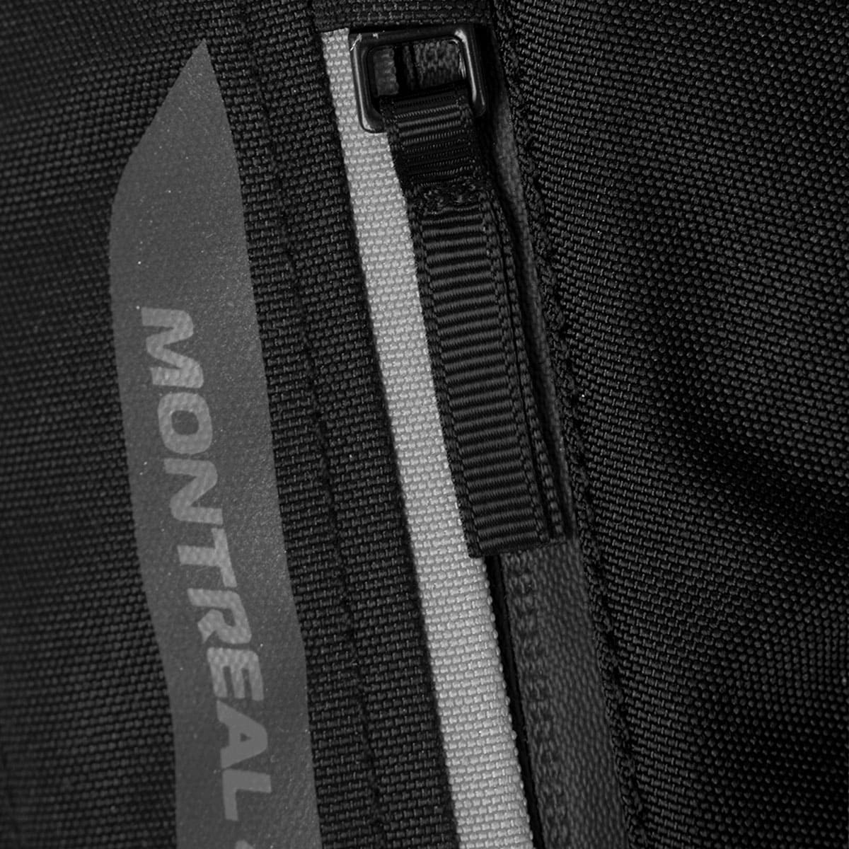 Oxford Montreal 4.0 Jacket WP - Stealth Black zip detailing