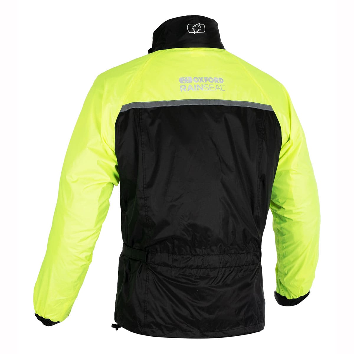 Oxford Rainseal Over Jacket WP - Black/Fluo back