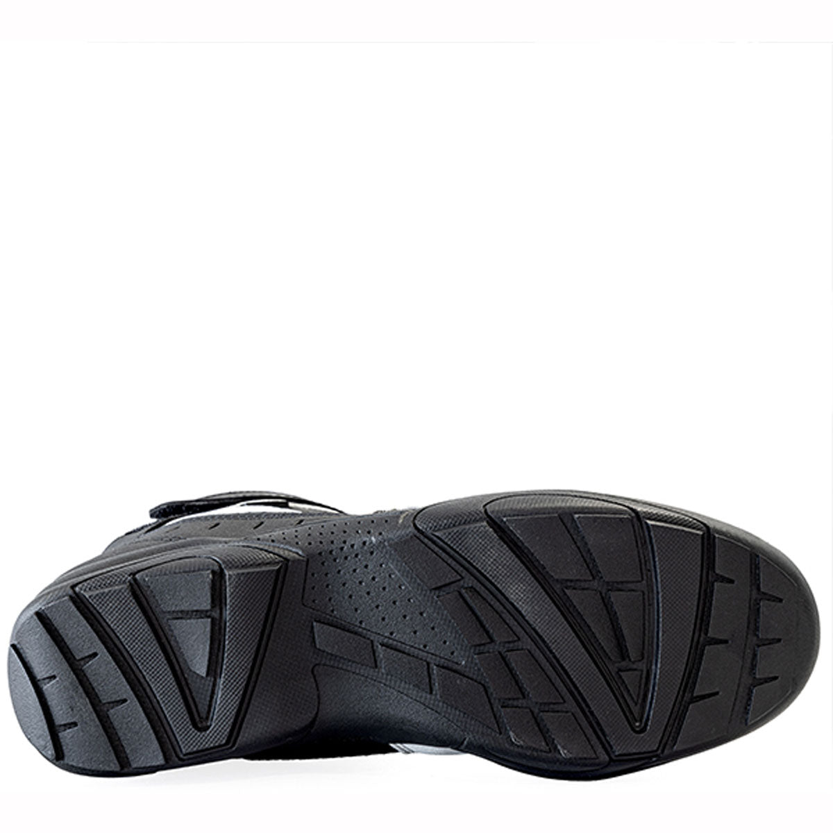 Richa Slick Motorbike Shoes - Black White sole