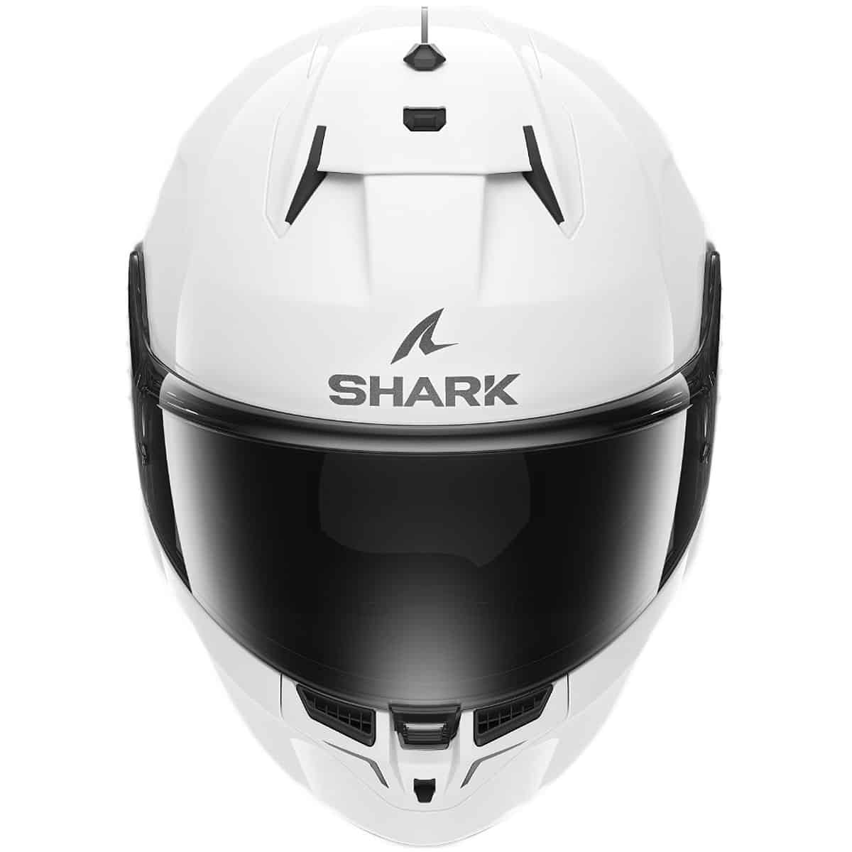 The Shark D-Skwal 3 full face helmet is the perfect combination of style, stability and safety. Its aggressive design with aerodynamic spoilers gives you an unbeatable look as you take to the streets. - front