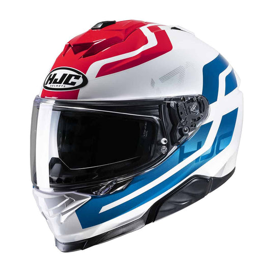 HJC i71 Helmet Enta - White Red Blue-1