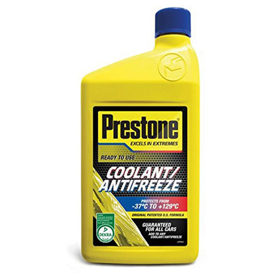 Prestone Ready-to-Use Antifreeze Coolant: Can be mixed with ANY other Coolant of whatever colour