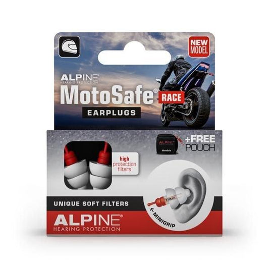 Alpine MotoSafe Race Earplugs: Protect your hearing without blocking out sounds you need to hea