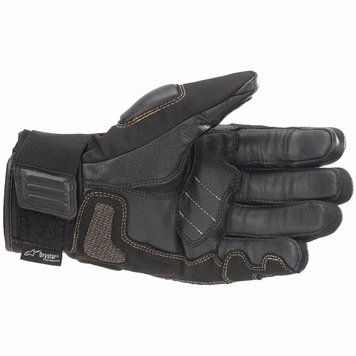 Alpinestars Corozal V2 Drystar Gloves WP Black Sand - Waterproof Motorcycle Gloves