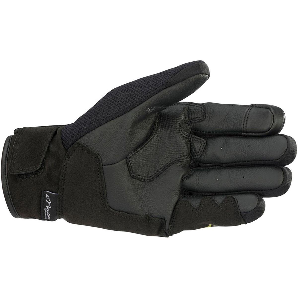 Alpinestars S Max Drystar Gloves WP Black Red Fluo - Waterproof Motorcycle Gloves