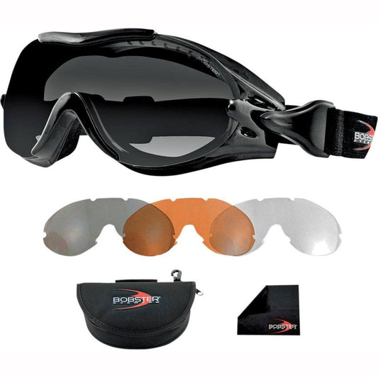 Bobster Over The Glasses Phoenix Goggles - Interchangeable - Browse our range of Goggles