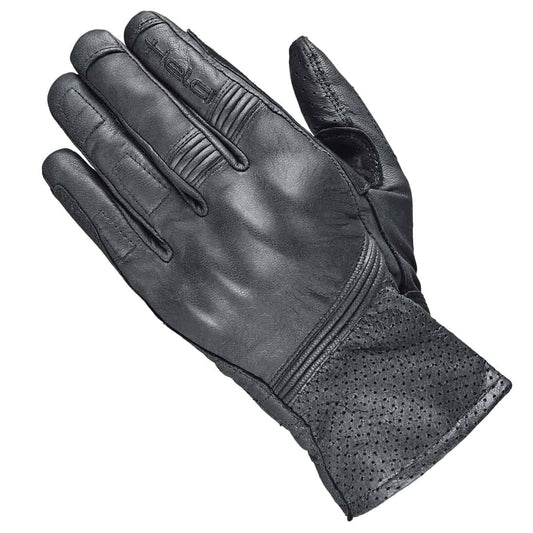 Held Sanford summer leather gloves black front