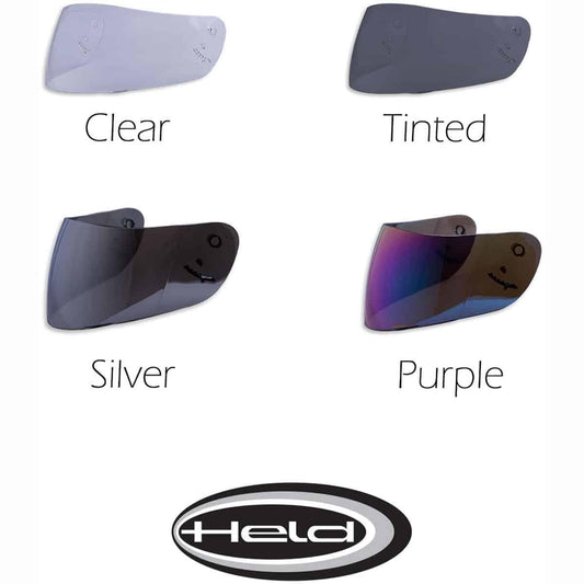 Held View Visor 7861 - All Colours - Browse our range of Helmet: Visors - getgearedshop 