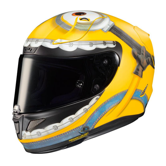 HJC RPHA 11 Otto Minions Helmet - Yellow - Browse our range of Helmet: Full Face - getgearedshop 