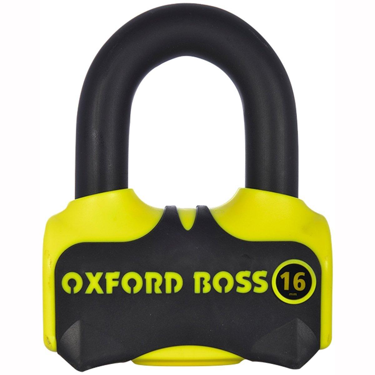 Oxford Boss 16 Disc Lock - Yellow
