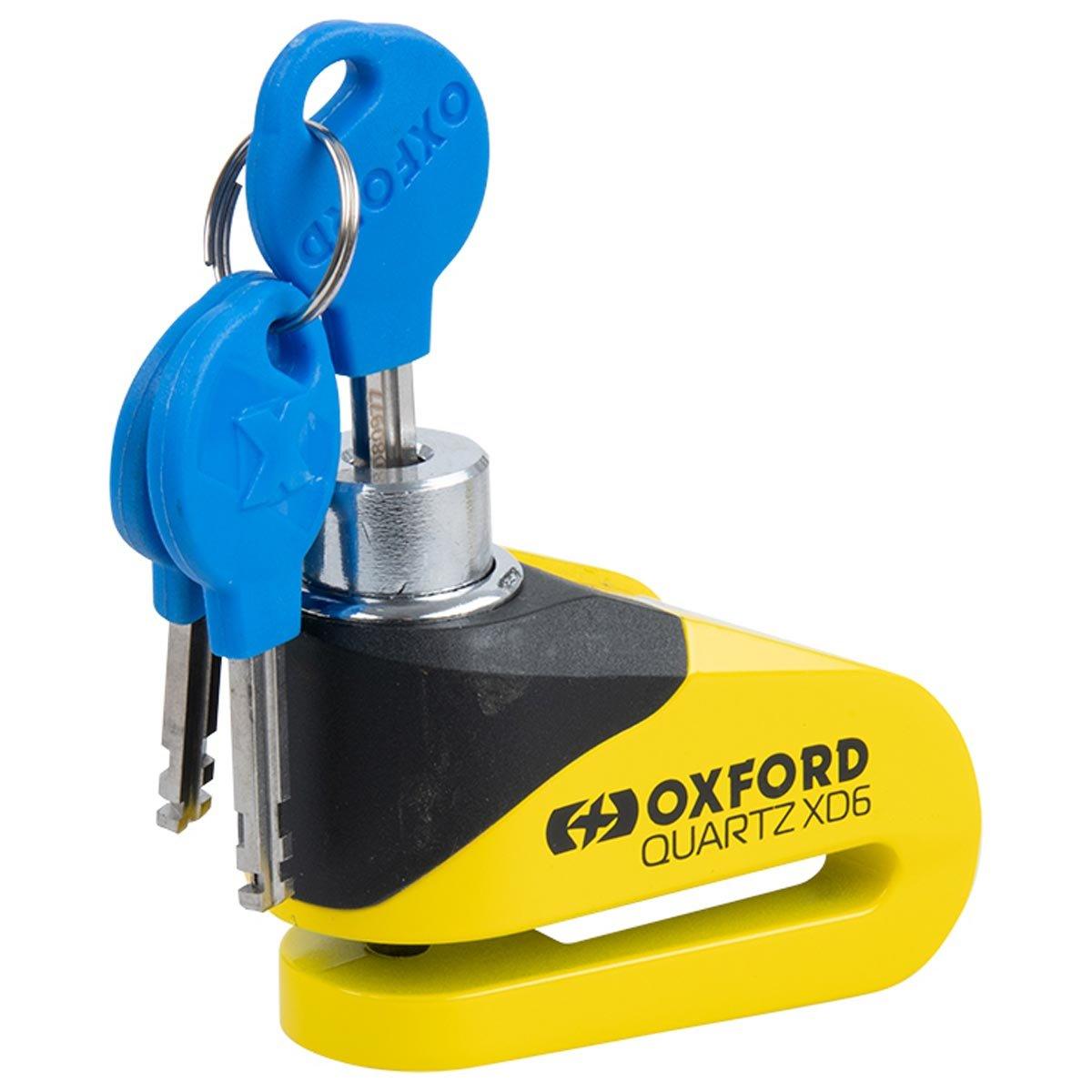 Oxford Quartz XD6 Disc Lock - Yellow