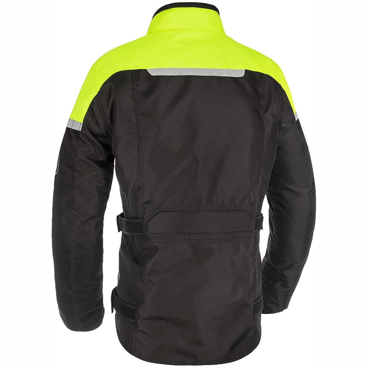 Oxford Spartan Long Jacket WP - Black Fluo - Browse our range of Clothing: Jackets - getgearedshop 