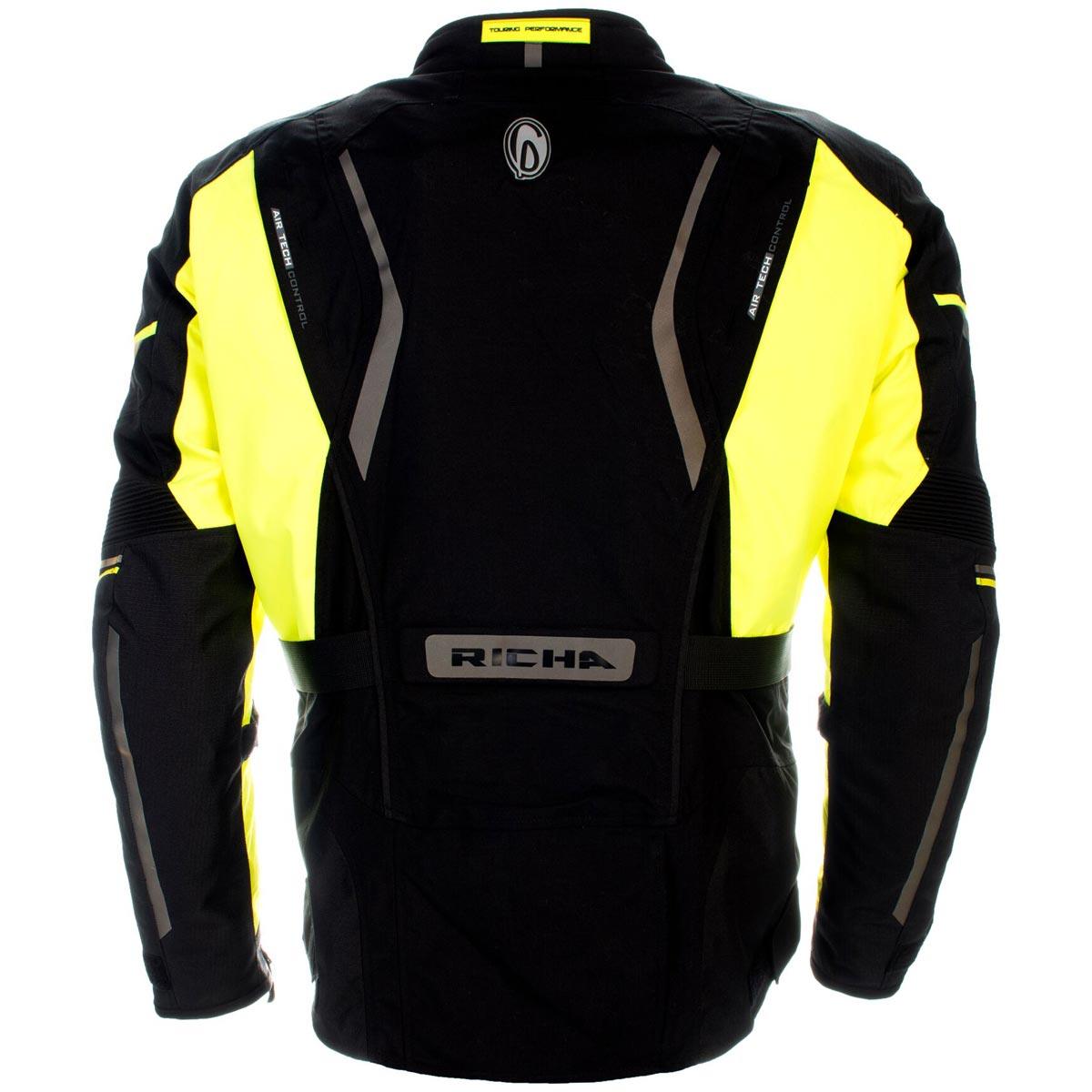 Richa Infinity 2 Jacket 3L WP Black Yellow - Motorcycle Clothing