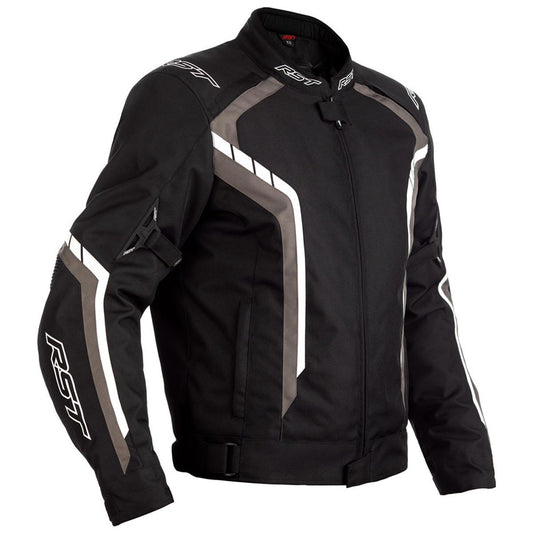 RST Axis Textile Jacket CE WP Black Grey White 3XL