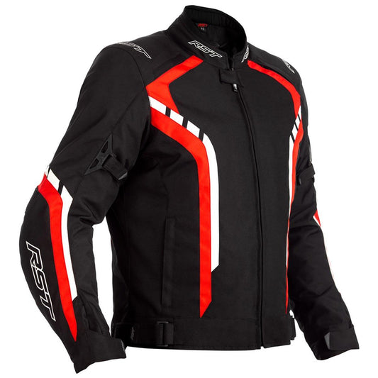 RST Axis Textile Jacket CE WP Black Red White 3XL
