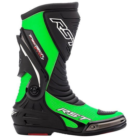 RST Tractech Evo III Sport Boots CE Neon Green Black 47