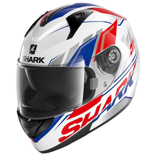 Shark Ridill 1.2 Helmet Phaz WBR - White - Browse our range of Helmet: Full Face - getgearedshop 
