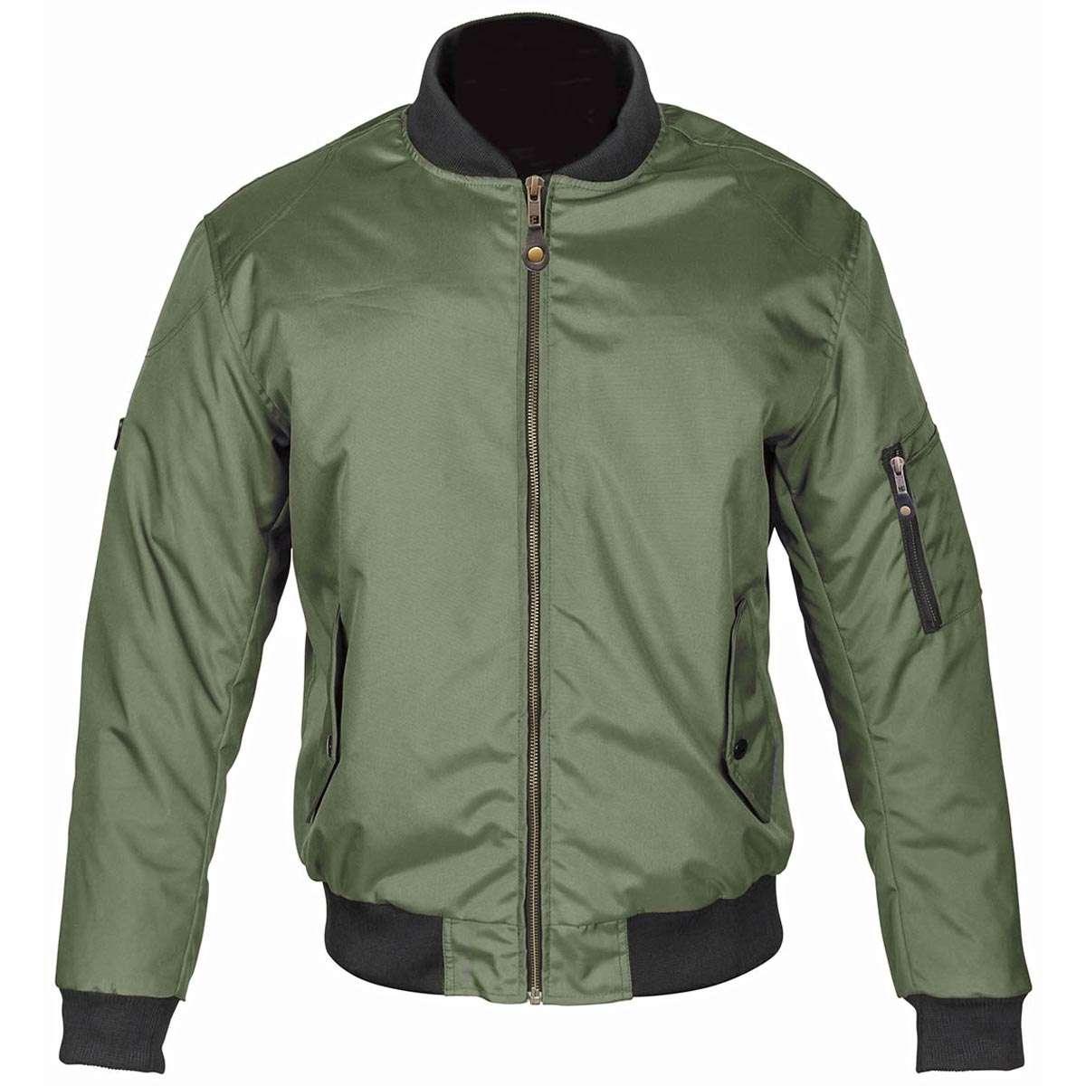 Spada Airforce 1 Bomber Jacket CE WP - Olive - Browse our range of Clothing: Jackets