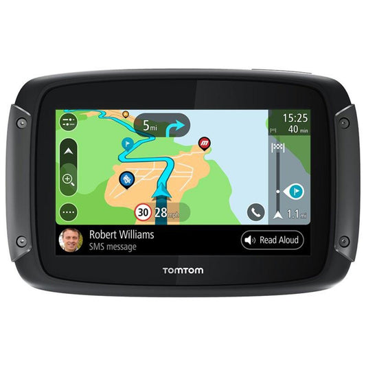 TomTom Rider 550 World Sat Nav - Black - Browse our range of Accessories: GPS Navs - getgearedshop 