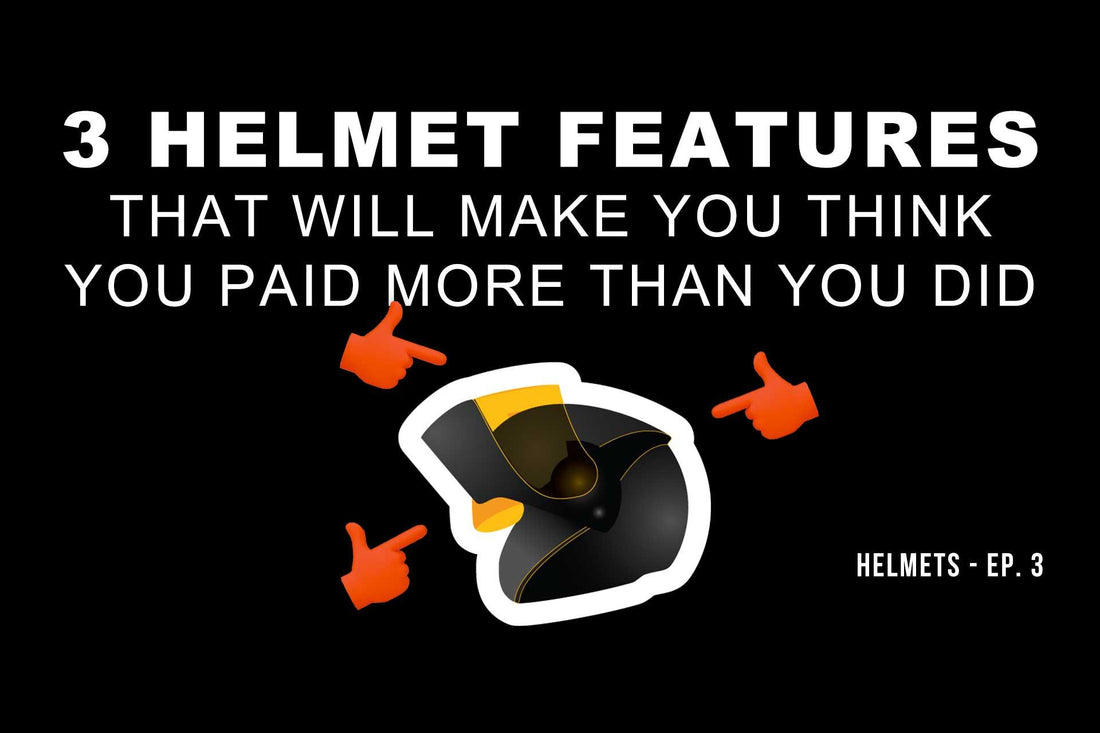 Motorcycle Helmet Features: 3 Helmet Features That Will Make You Think You Spent More Money Than You Did - getgearedshop
