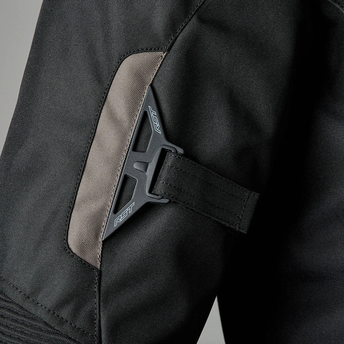 RST S-1 Textile Jacket CE WP - Black Grey Fluo Yel