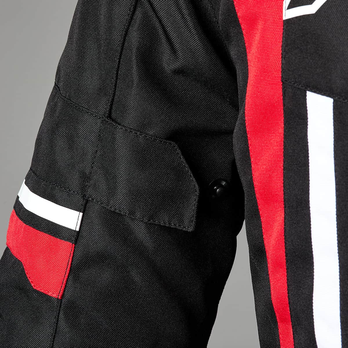 RST Pilot Evo Textile Jacket CE WP - Black Red White