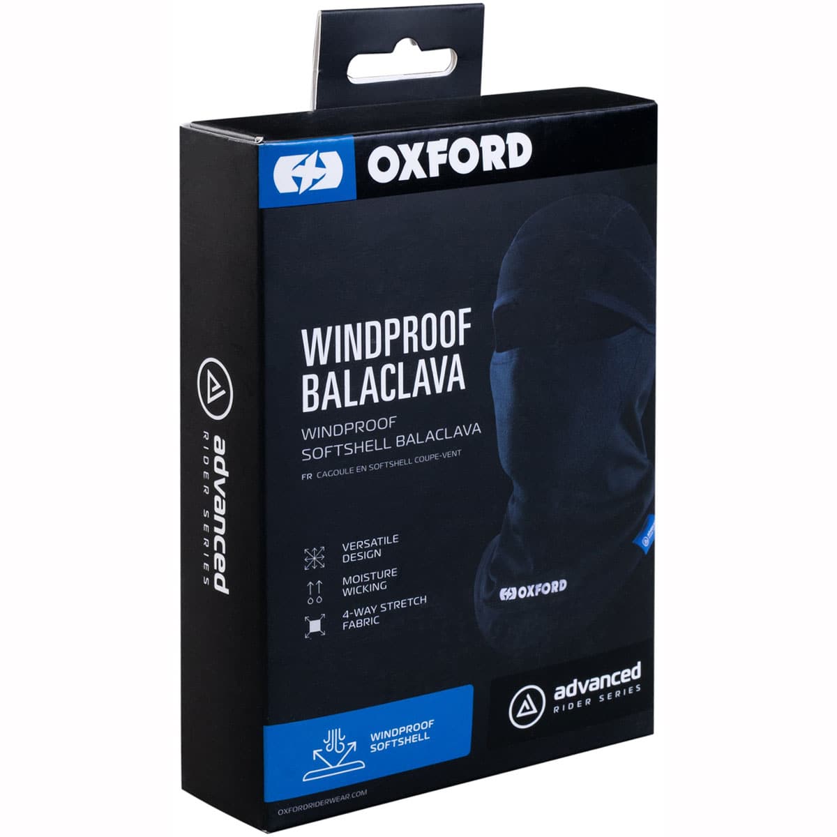Oxford Advanced Windproof Balaclava: A windproof motorcycle baselayer