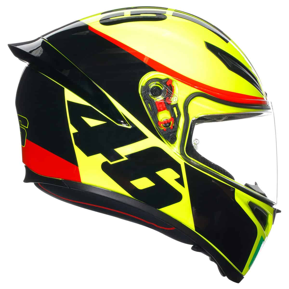 AGV K1-S Grazie Vale Helmet - motorbike helmet side profile