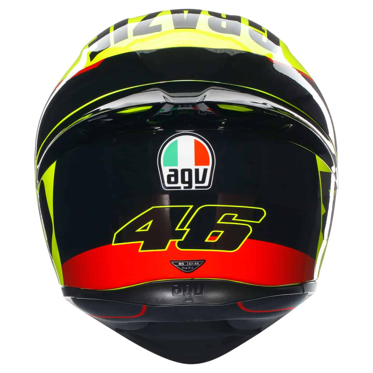 AGV K1-S Grazie Vale Helmet - motorbike helmet back