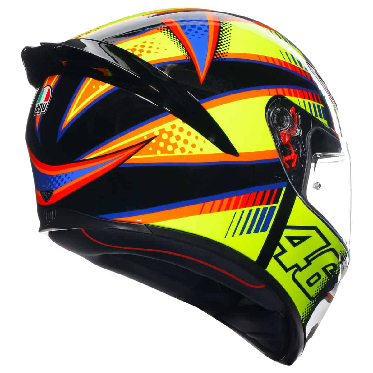 AGV K1-S Soleluna 2015 Helmet - Replica motorbike helmet side