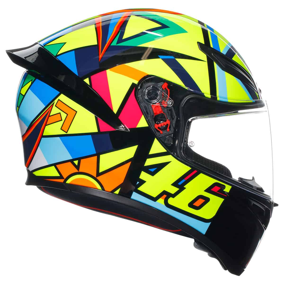 AGV K1-S Soleluna 2017 Helmet - Replica motorbike helmet side profile