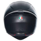 AGV K1-S Solid Helmet - Matt Black motorbike helmet back