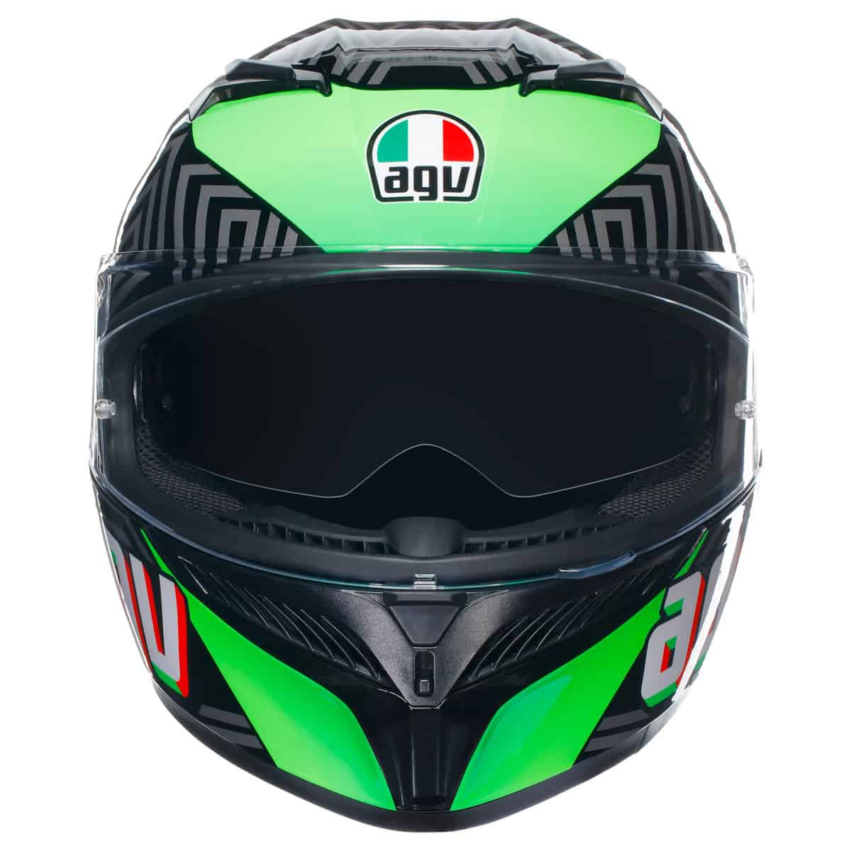 AGV K3 Kamaleon Helmet - 2019 motorbike helmet front on