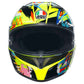 AGV K3 Rossi Winter Test Helmet - 2019 motorbike helmet front on