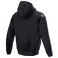 Alpinestars Chrome Ignition Protective Hoodie - Black Red Fluo back