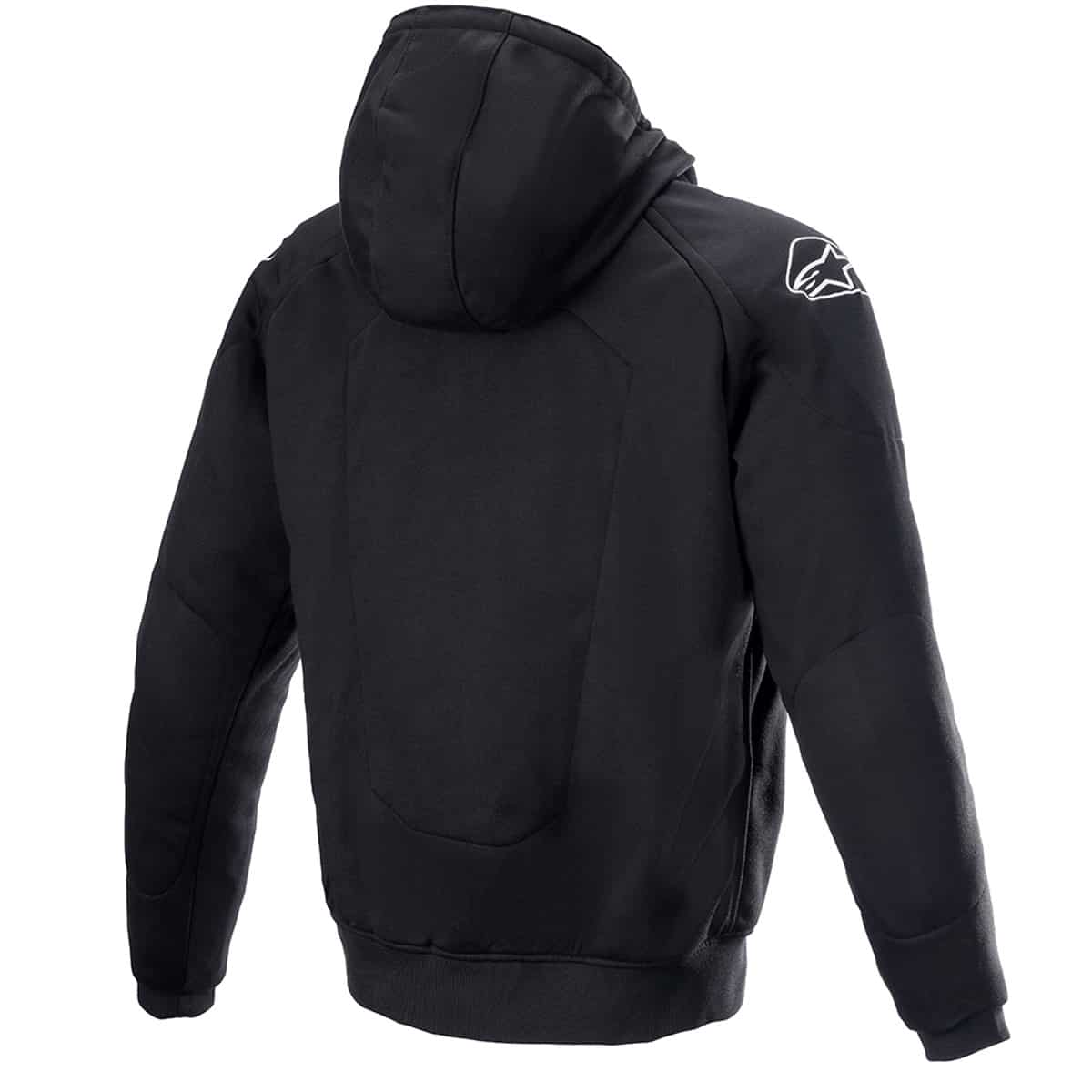 Alpinestars Chrome Ignition Protective Hoodie - Black Yellow Fluo back