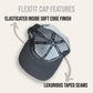 Alpinestars Motorsport Hat Style 'Ageless Flatbill', Flexfit Cap fit- Charcoal Black