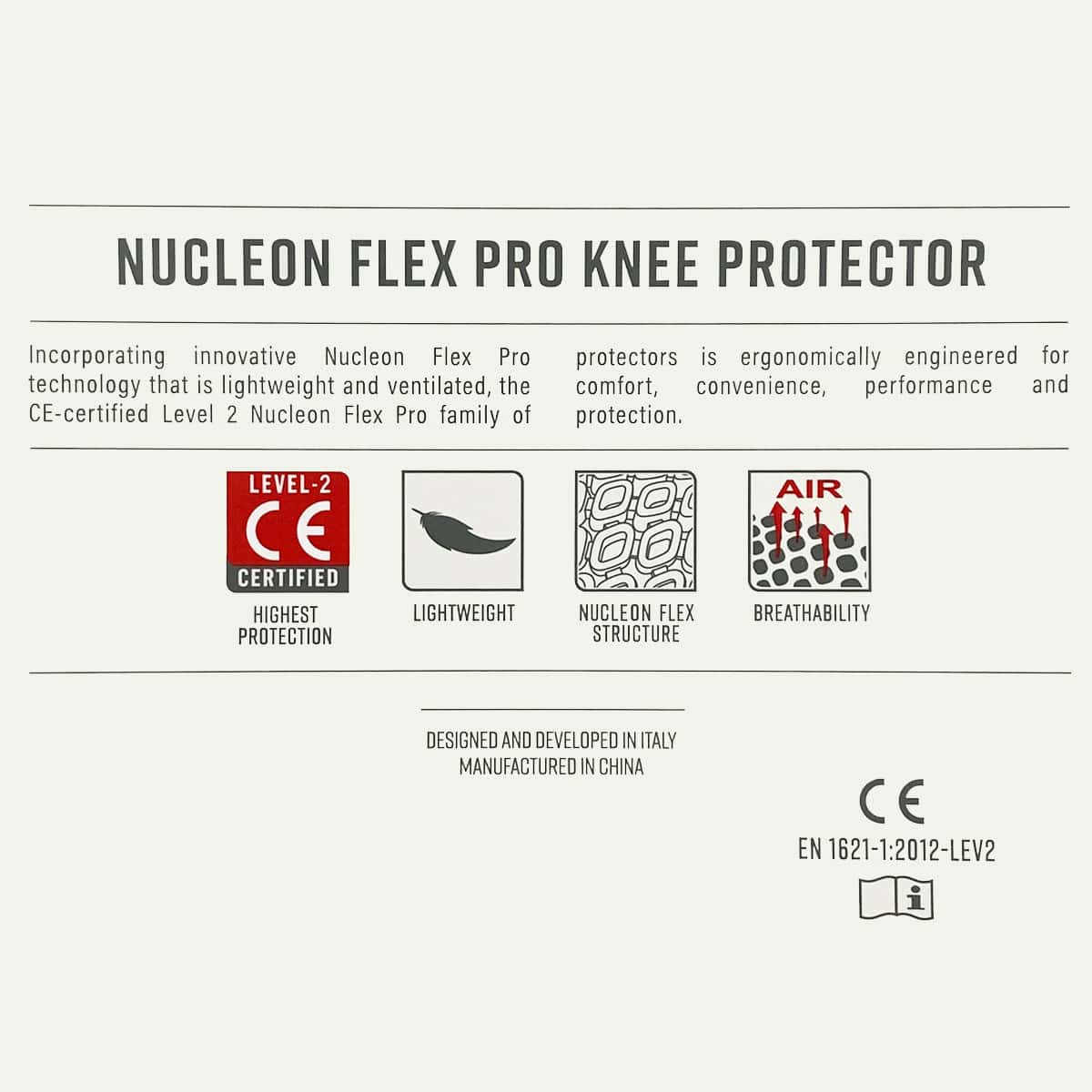  Alpinestars Nucleon Flex Pro Knee Protector CE L2 - Pair