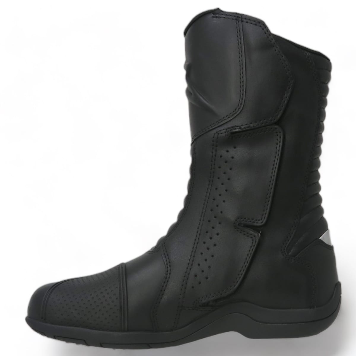 Alpinestars Web Gore-Tex Motorcycle Boots: The standard-setter for waterproof leather touring boots - Inside zip opening