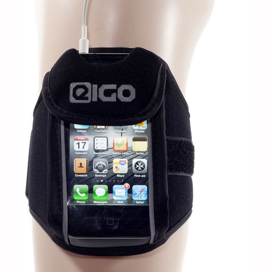 Introducing the Eigo Smart Phone MP3 Player Arm Pouch, the perfect accessory for running, cycling, or riding.